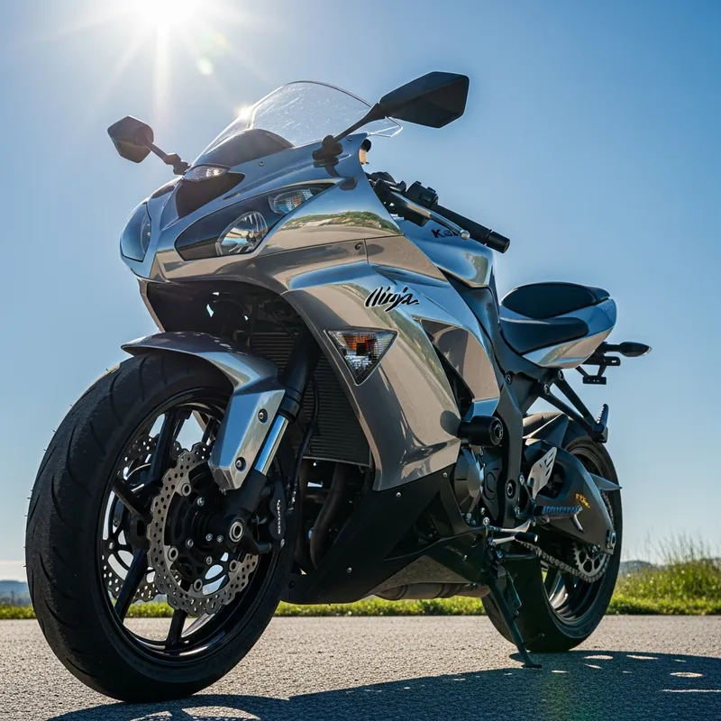 Kawasaki Ninja ZX6R Sport Motorcycle – Power & Style