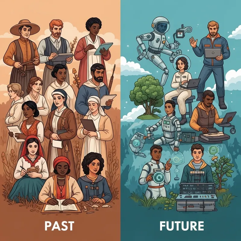 Past, Present & Future of Men and Women in Diverse Occupations