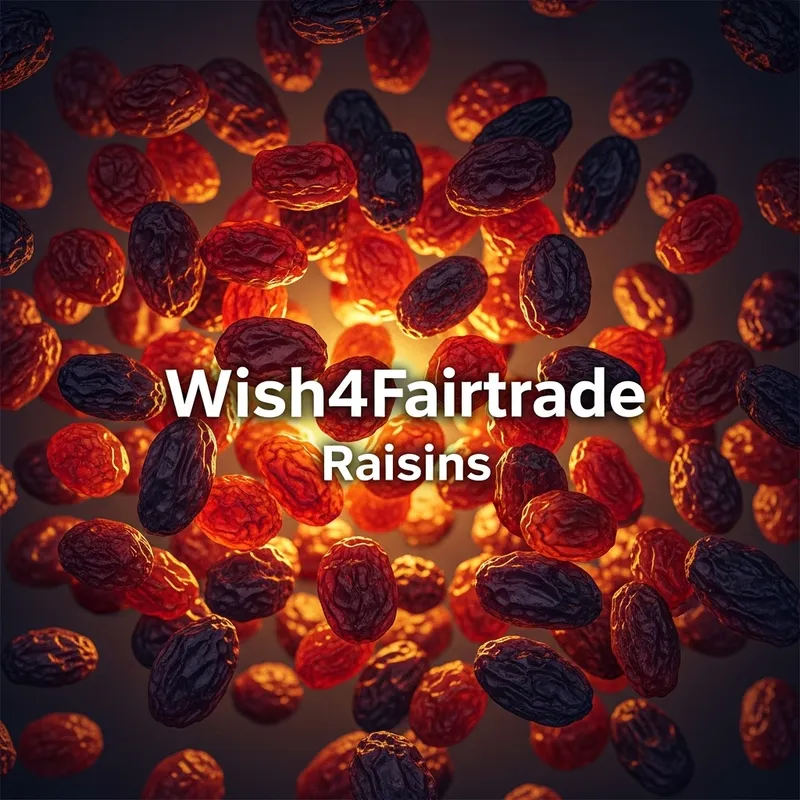 Wish4Fairtrade Raisins: Abstract Representation of Flavorful Raisins