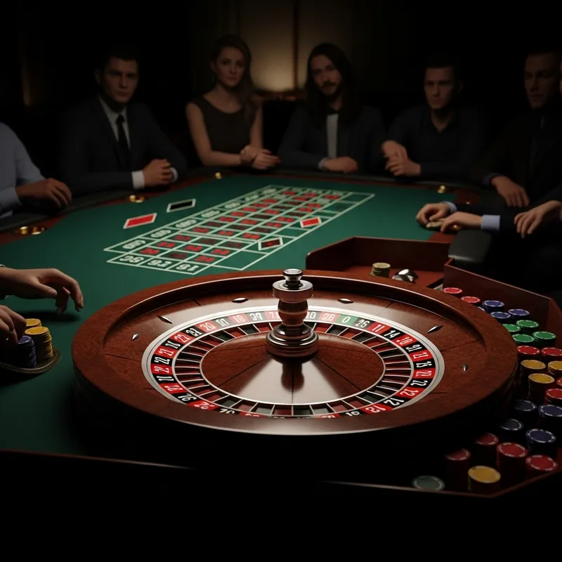 Intriguing Casino Roulette with Mystery and Suspense