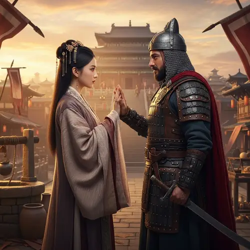 Forbidden love between a young East Asian girl and a Middle Eastern man