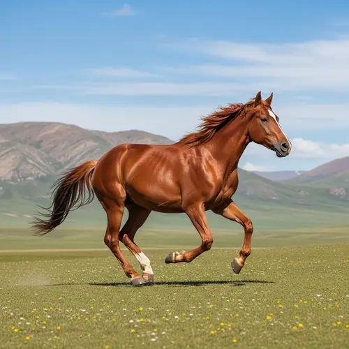 Spirit: Stallion of the Cimarron Inspired Realistic Scene