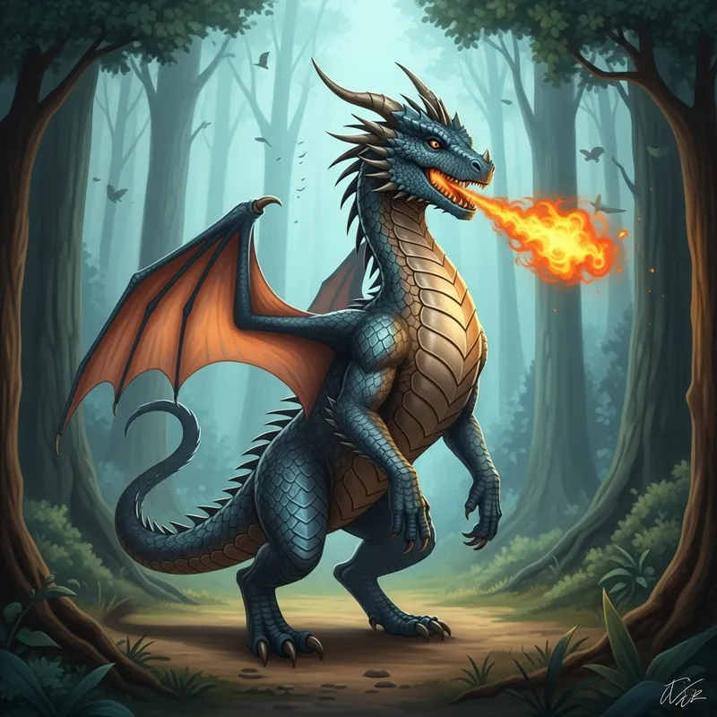 Dragon Dog: Majestic Fantasy Creature