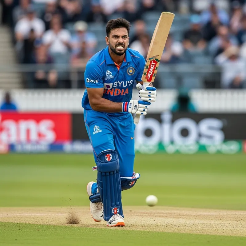 Virat Kohli's Intense Cricket Mood