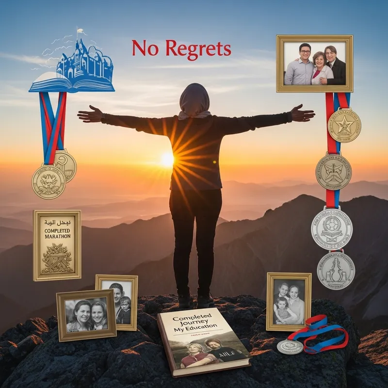 Living Life with No Regrets: Embracing Freedom & Fulfillment