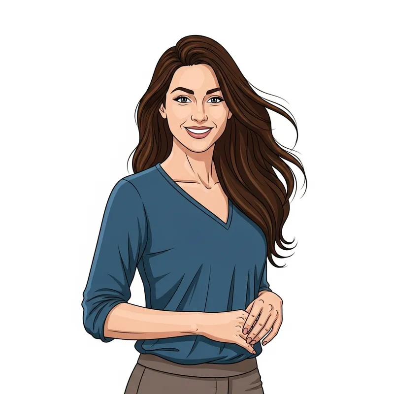 Perfect Woman Embodies Tranquil Strength and Wisdom Perfect Woman Embodies Tranquil Strength and Wisdom