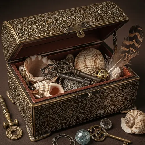 Special Box of Mysterious Objects - Uncover Secrets Inside