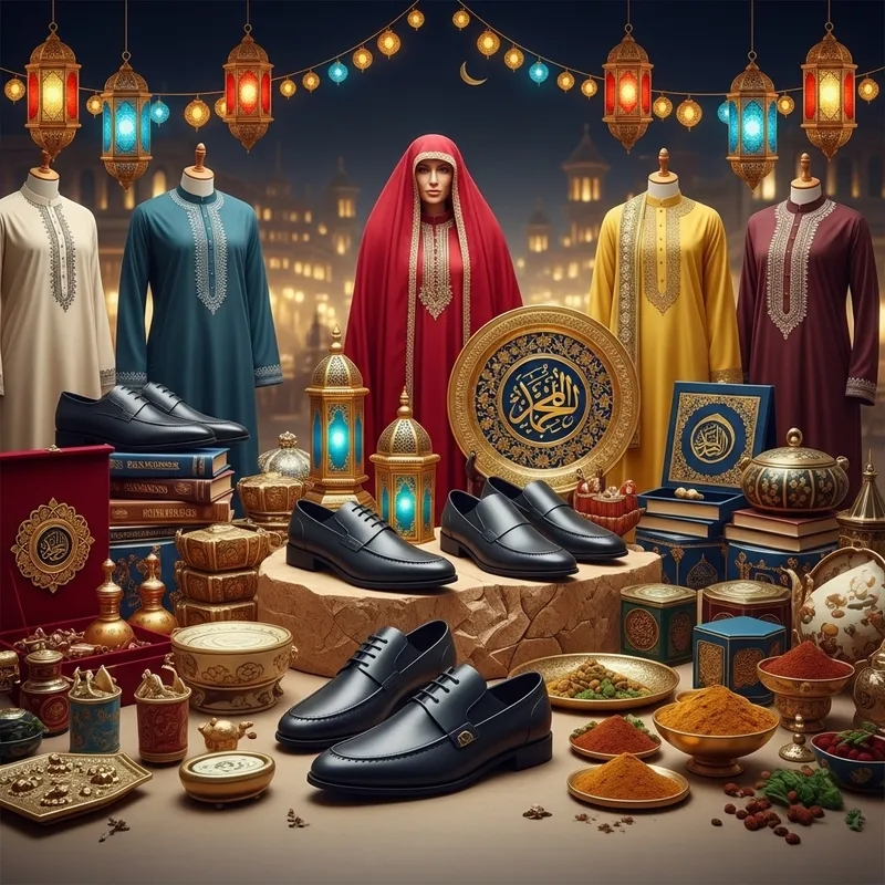 Ramadan Products: Clothing, Shoes, Gifts | Market Display