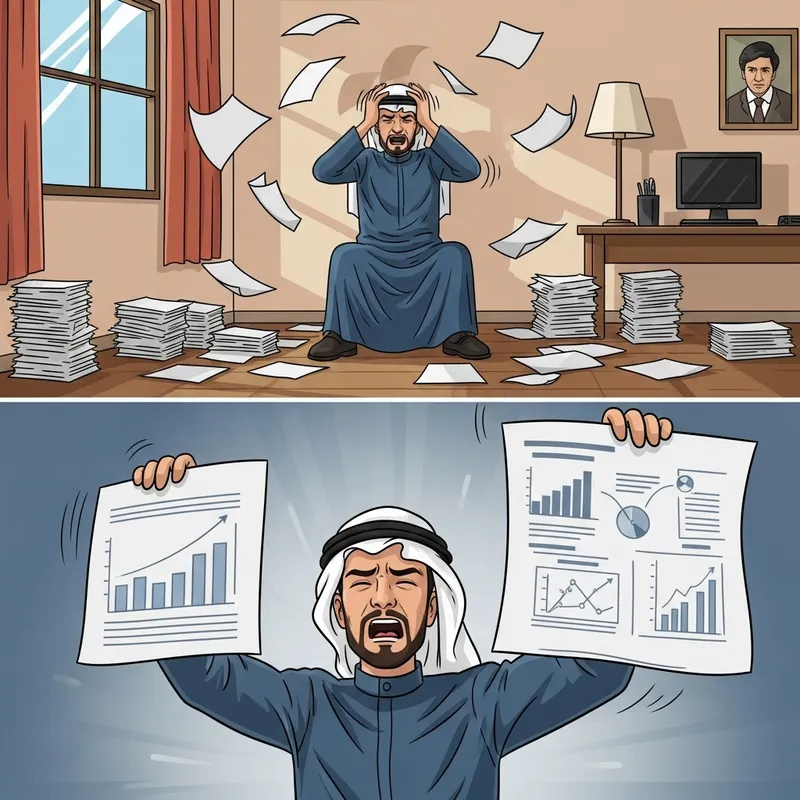 Middle-Eastern Man Overcoming Frustration | Success Journey Middle-Eastern Man Overcoming Frustration | Success Journey