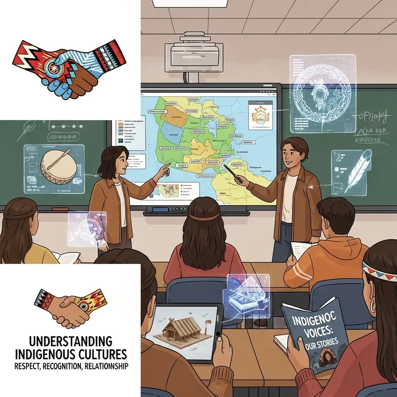 Cultural Sensitivity Through Indigenous Student Illustrations