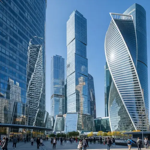 Abstract and Modern Urban Architectural Masterpieces