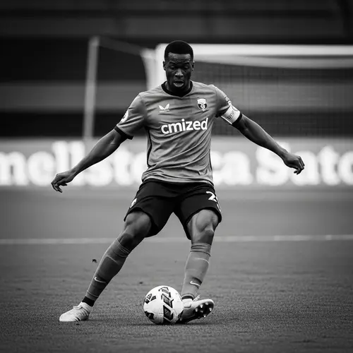 Award-Winning Sports Photography of Unknown Soccer Player