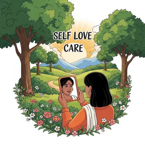 Self-Love Garden: Embrace Your Individuality and Care for Yourself