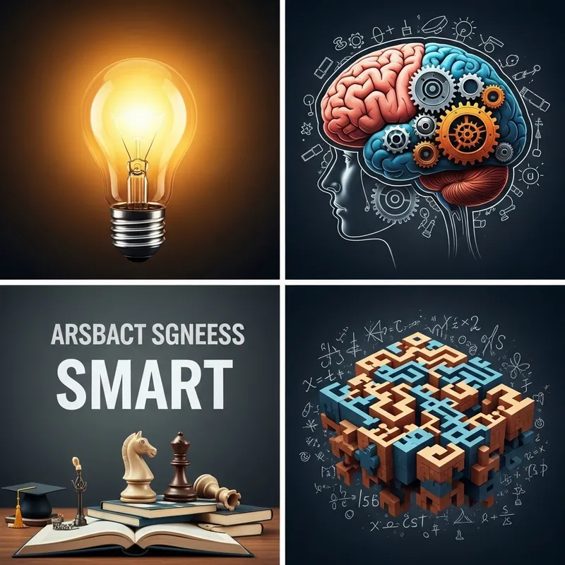 Smartness Visualized: A Vibrant Dive into Intellectual Brilliance