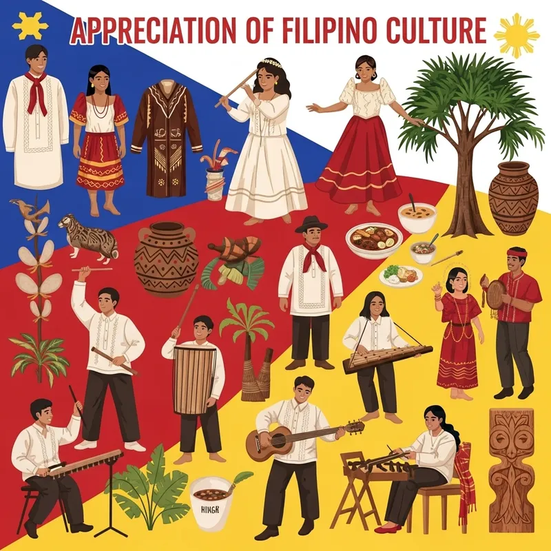Filipino Culture Appreciation Poster Filipino Culture Appreciation Poster