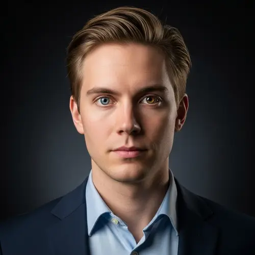 Swedish Site Director with Heterochromia | Mysterious Organization