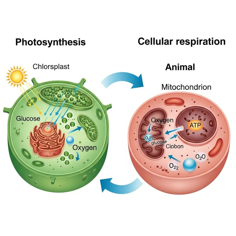 Understanding Cellular Respiration & Photosynthesis Connection in Cells