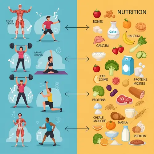 Optimizing Muscle and Bone Health through Nutrition and Exercise