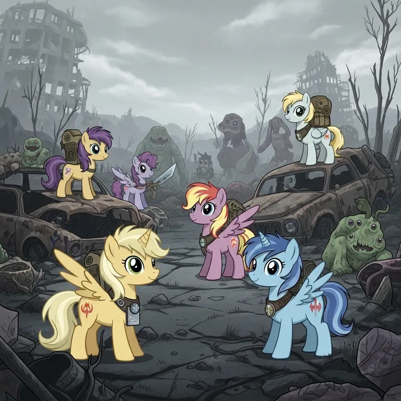 My Little Pony Adventure in the Fallout Universe