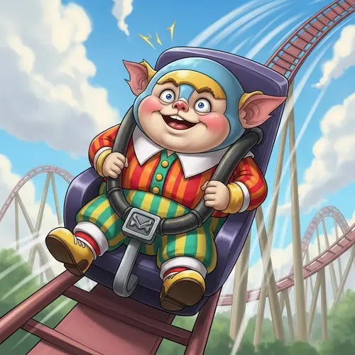 Fantastical Oompah Riding Rollercoaster - Thrill and Excitement