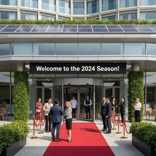 Grand Opening of Modern Hotel for 2024 Season