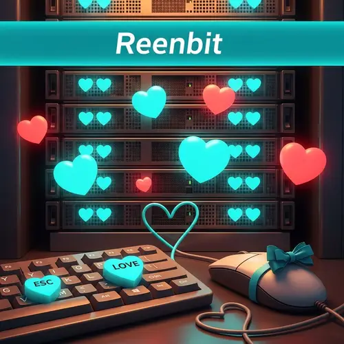 Humorous Valentine's Day Image for Reenbit IT Employees