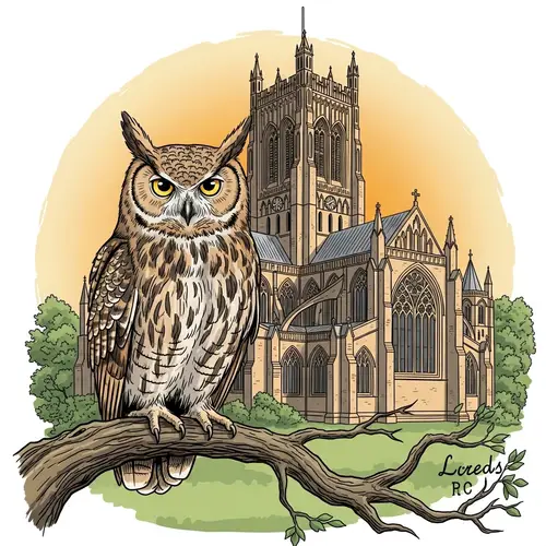 Leeds Cathedral Mascot: Owl or Three Sisters