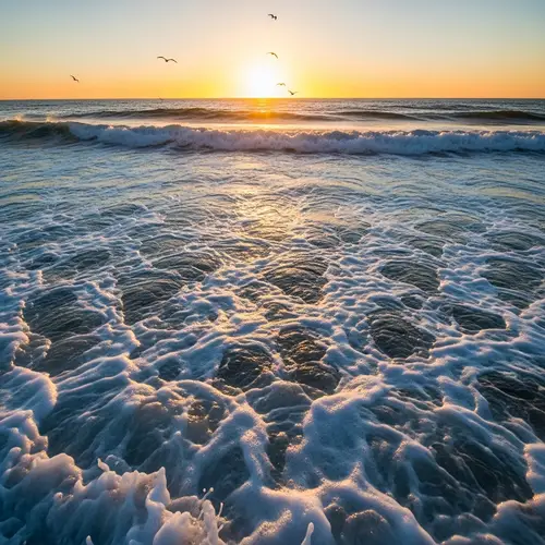 Mesmerizing Ocean Waves | Abstract Nature Scene