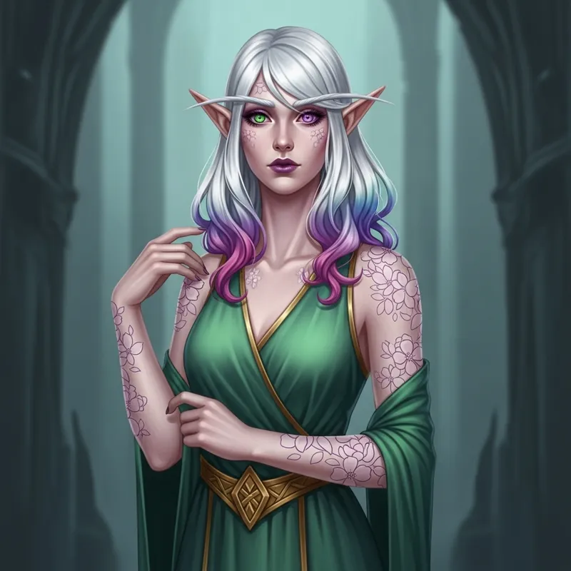 Enchanting Elven Character Guide - Dungeons & Dragons