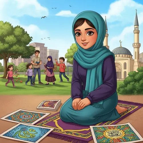 Aisha: A Talented and Kind Young Muslim Artist