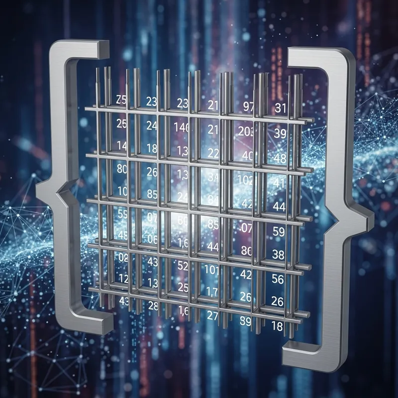 Matrix Representation in Grid Structure