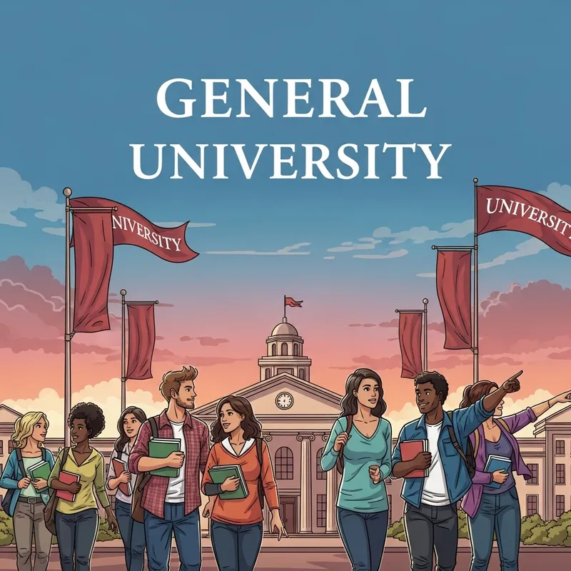 Inclusive University Community at Sunset