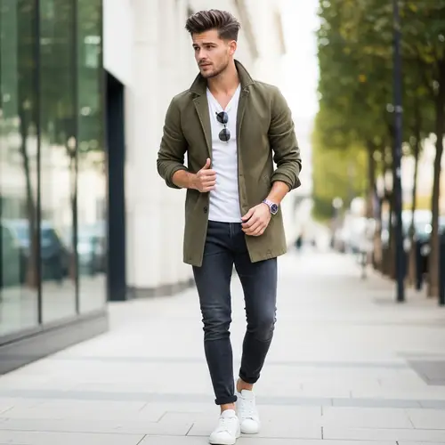Stylish Young Man Fashion
