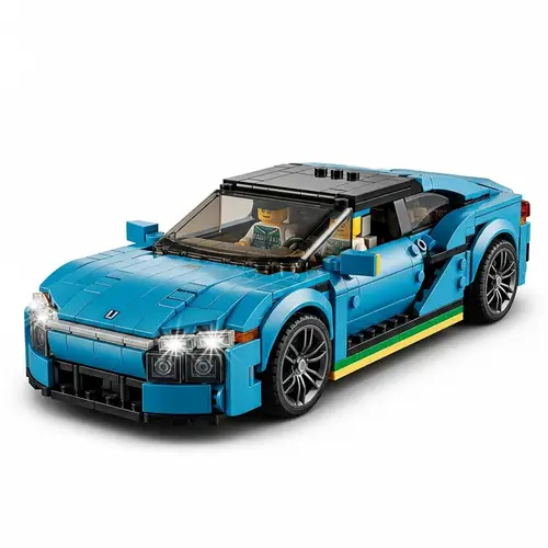 Detailed LEGO Model of Futuristic Electric Car | Lixiang L7-Inspired