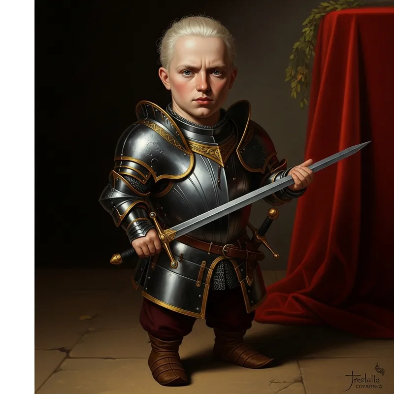 Dwarfism Representation in Medieval Fantasy Art - Tyrion's Portrait Dwarfism Representation in Medieval Fantasy Art - Tyrion's Portrait