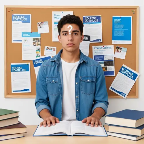 Confused Hispanic Teen: What to Study Next?