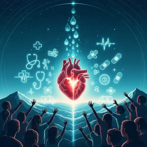 Impact of Saving Lives | Surrealist Landscape