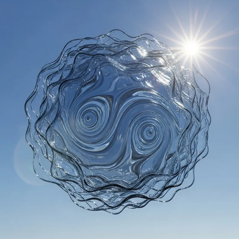 Air Parcel Visualization in Clear Sky | Stunning Image