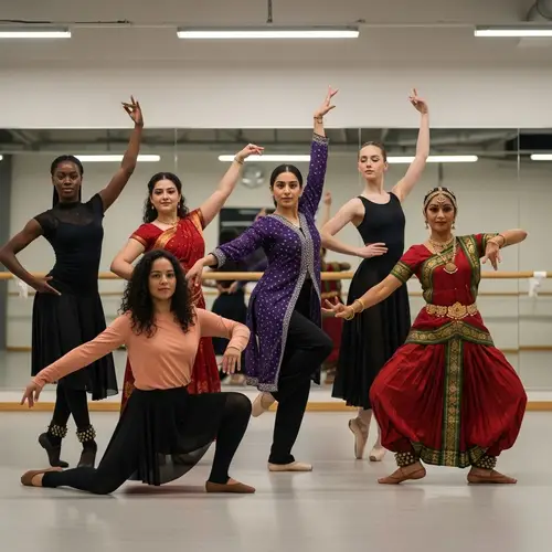 Diverse Women Dance Unity | Energizing Dance Studio Experience