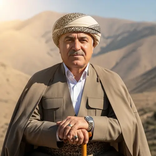 Traditional Kurdish Attire - Leadership, Wisdom, and Strength