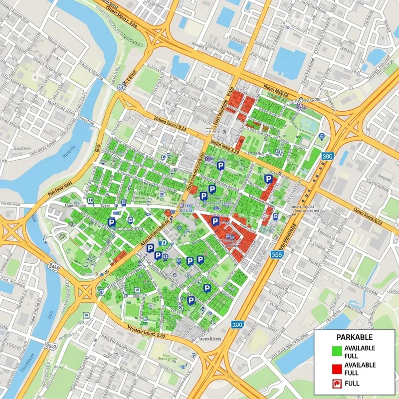 City Parking Map: Find Ideal Spots & Navigational Points