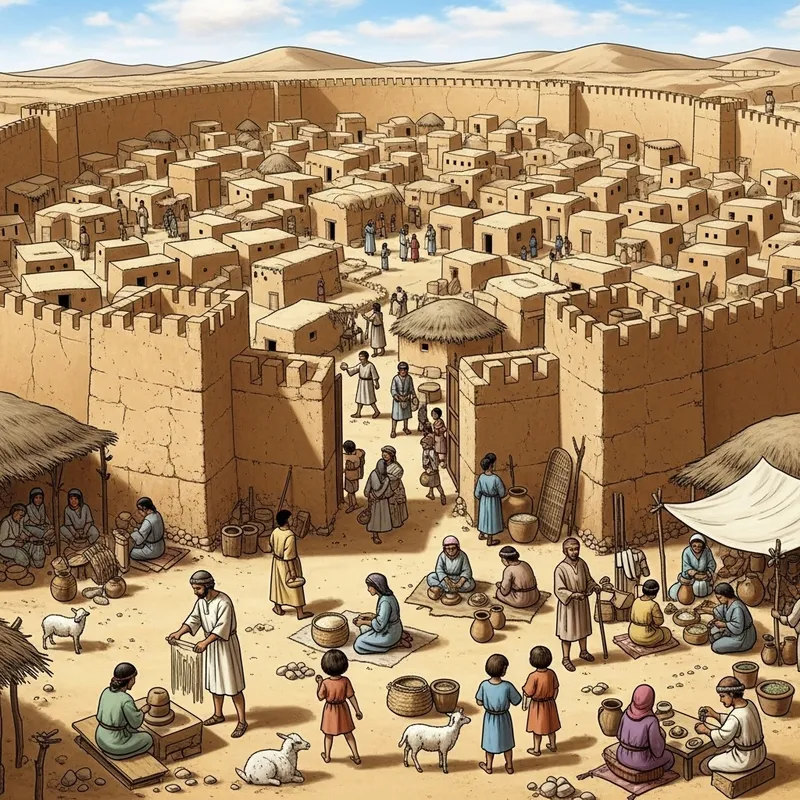 Jericho Walls: Exploring the Ancient City Jericho Walls: Exploring the Ancient City