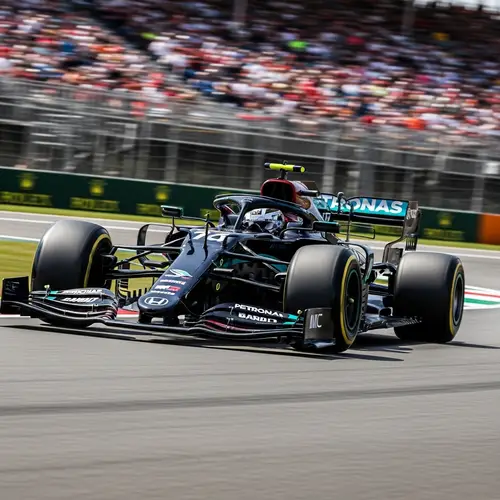 Speedy Formula One Racing Car - Exciting and Vibrant Design