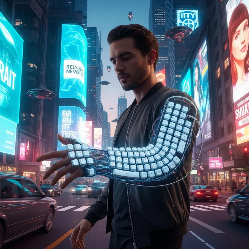 Innovative Handheld Keyboard for On-the-Go Typing