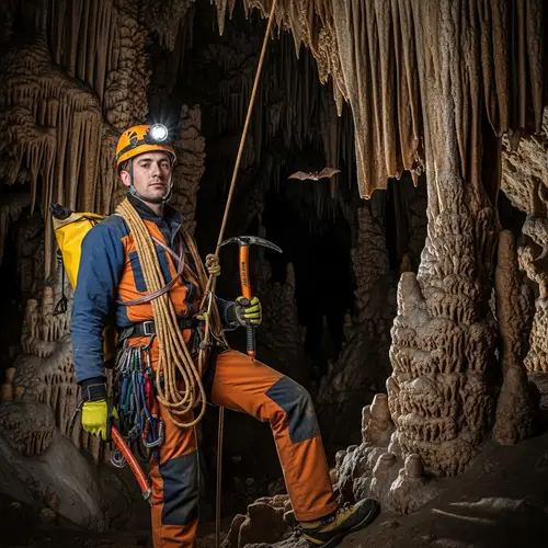 Exploring Cave Adventures: Spelunker Gear & Intricate Formations