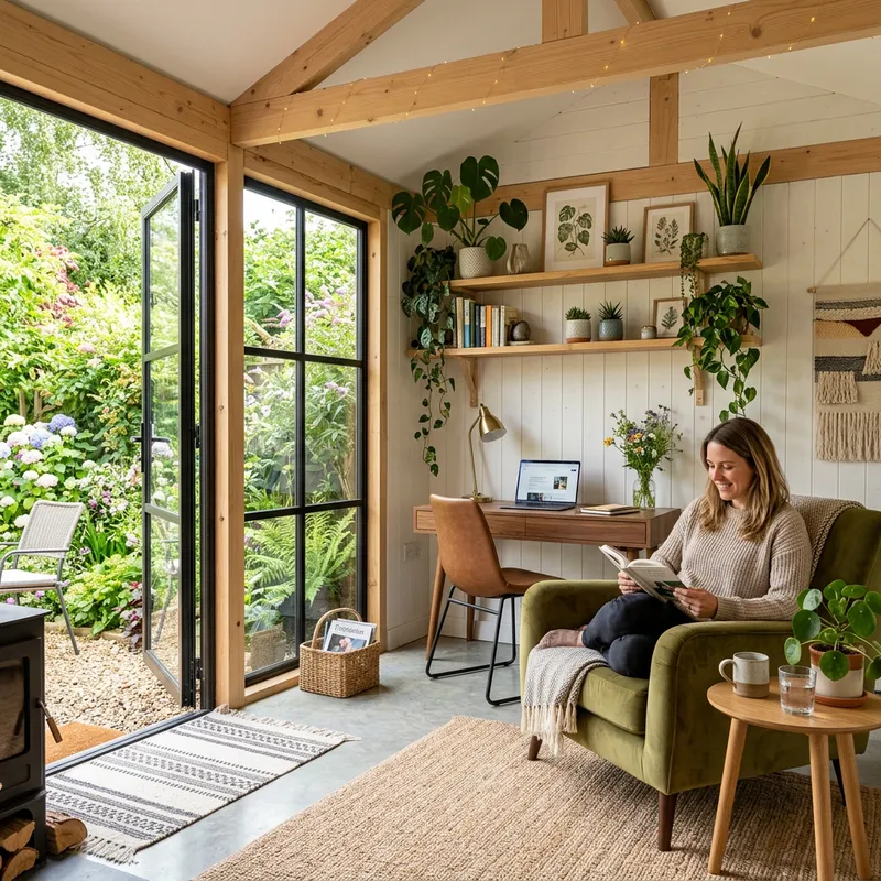 Modern She Shed Interior Design Ideas