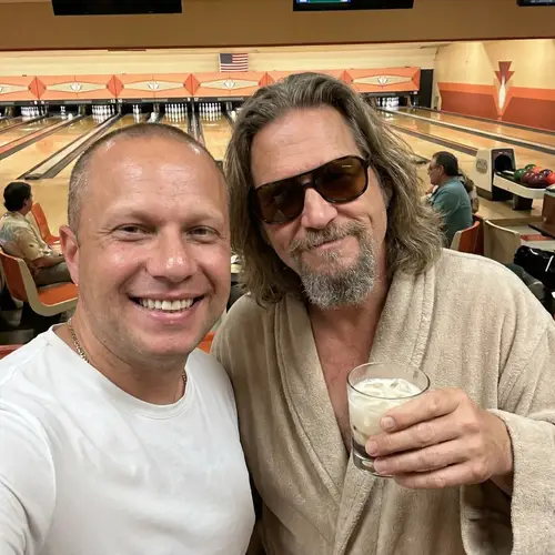 Selfie with The Dude: Ultra-Realistic 8K Capture