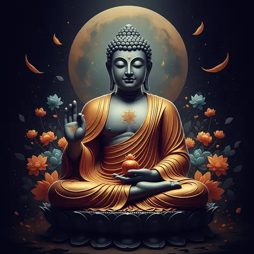Tranquil Buddha: A Symbol of Strength and Confidence