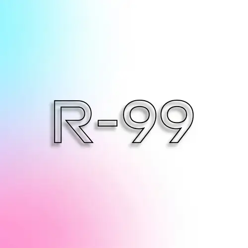 Futuristic Logo Design R-99 | Minimalist Style