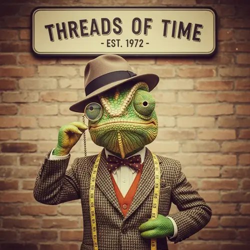 Cool Vintage Clothing Company Mascot